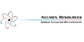 Capital Modelling Actuary - London - Acumen Resources Capital Modelling Actuary - London - Acumen Resources